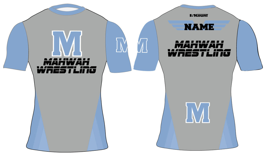 Mahwah Wrestling Sublimated Compression Shirt - 5KounT