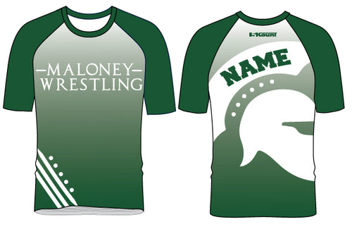 Maloney HS Wrestling Sublimated Fight Shirt - 5KounT