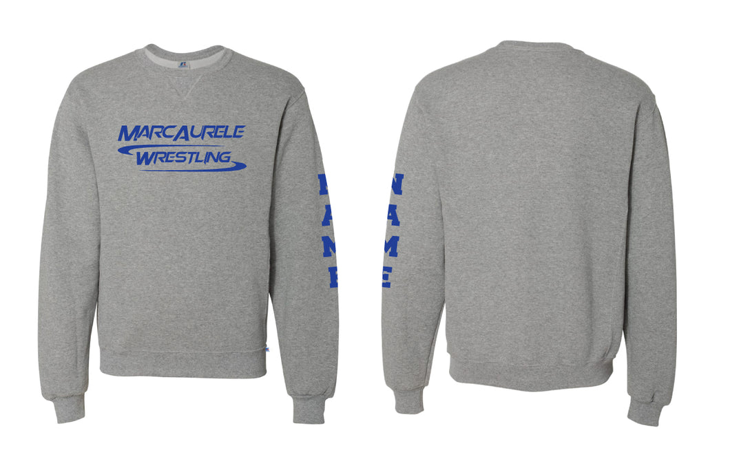 MarcAurele Russell Athletic Cotton Crewneck Sweatshirt - Gray