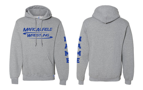 MarcAurele Russell Athletic Cotton Hoodie - Gray
