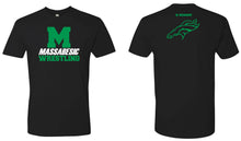 Massabesic Youth Wrestling Cotton Crew Tee (Men's / Women's) - Black - 5KounT