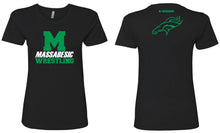 Massabesic Youth Wrestling Cotton Crew Tee (Men's / Women's) - Black - 5KounT