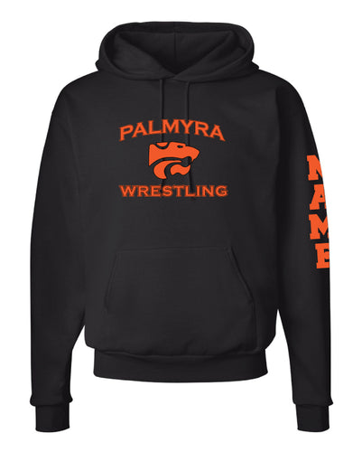 Palmyra Wrestling Cotton Hoodie - Black - 5KounT2018
