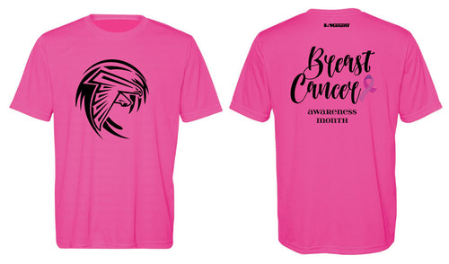 Jensen Beach Falcons Football Men's DryFit Performance Tee -  Sport Charity Pink - 5KounT2018