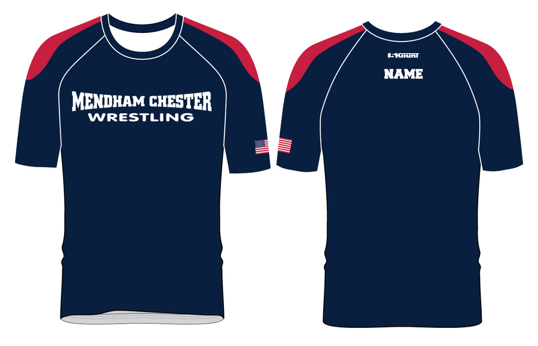 Mendham Chester Wrestling Sublimated Fight Shirt - 5KounT