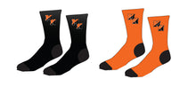 Midd North Lions Sublimated Socks - Black/Orange - 5KounT