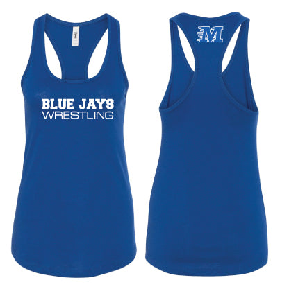 Middlesex Wrestling Ladies Tank Top - Royal - 5KounT