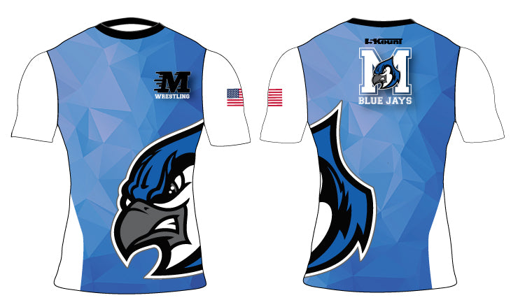 MIDDLESEX WRESTLING Sublimated Long Sleeve Jersey MIDDLESEX WRESTLING Sublimated Long Sleeve Jersey
