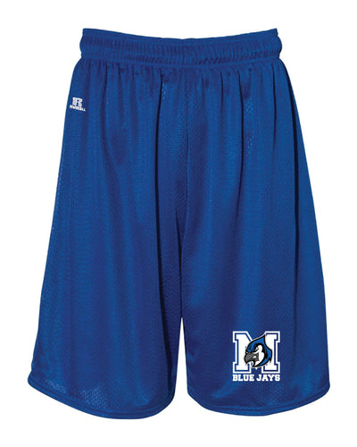 Middlesex Wrestling Russell Athletic  Tech Shorts - Royal - 5KounT2018