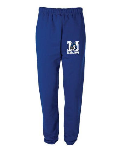 Middlesex Wrestling Cotton Sweatpants - Royal - 5KounT2018