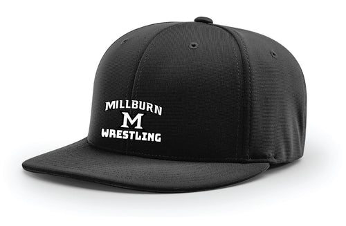 Millburn Wrestling FlexFit Cap - Black - 5KounT
