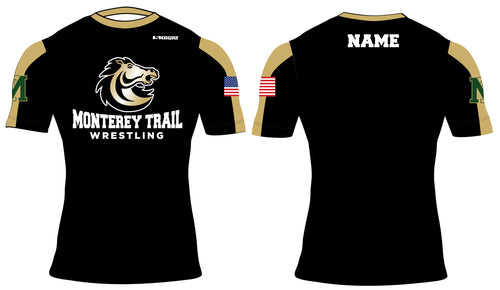 Monterey Trail Wrestling Sublimated Compression Shirt - 5KounT2018