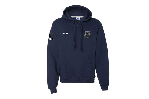 Mountain Lake Police Russell Athletic Cotton Hoodie PBA- Navy - 5KounT