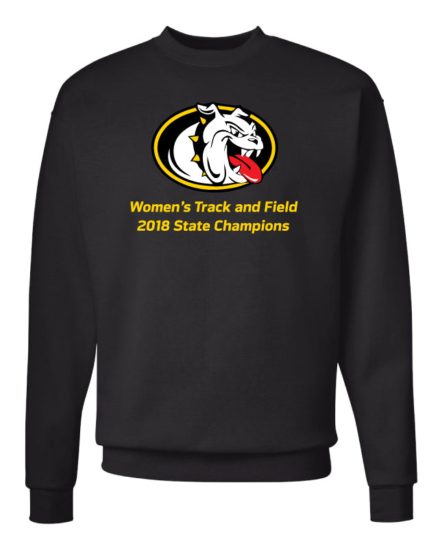 Murphy HS Track&Field Crewneck Sweatshirt - Black - 5KounT
