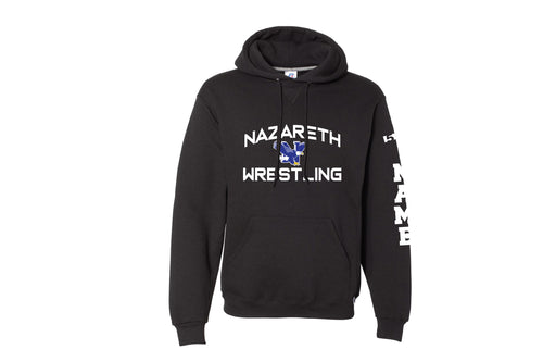 Nazarath Wrestling Russell Athletic Cotton Hoodie - Black