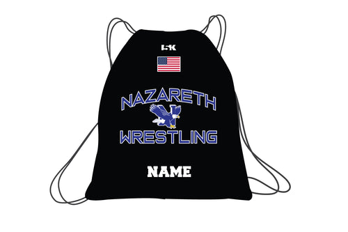 Nazarath Wrestling Sublimated Drawstring Bag