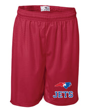 NC Jets Wrestling Tech Shorts - Red - 5KounT2018