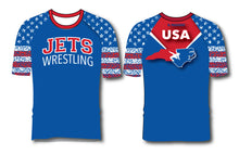 NC Jets Wrestling Sublimated Fight Shirt - 5KounT
