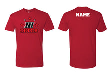 Highlands Cheer Cotton Crew Tee Design 1 - Red - 5KounT2018