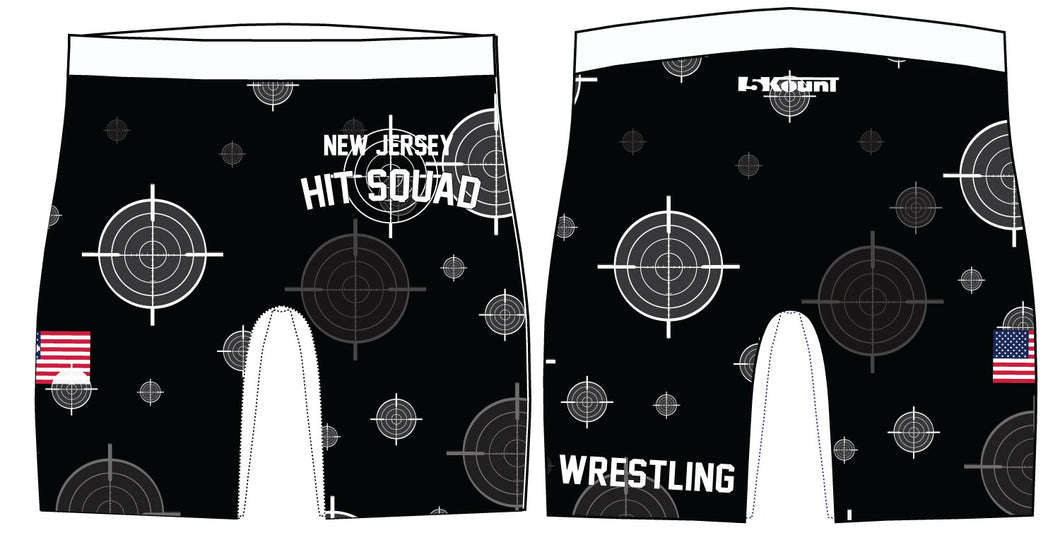 NJHIT Squad 2017 Sublimated Compression Shorts - 5KounT