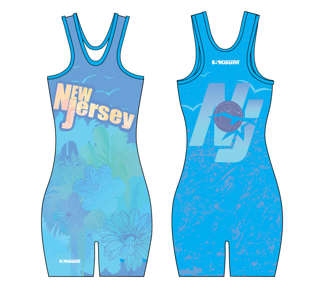 STATE - New Jersey Singlet - Ladies - 5KounT