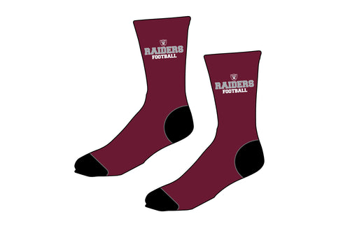 Nutley Raiders Football Sublimated Socks