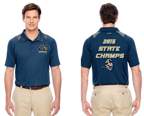 NVOT Football Polo Shirt - 2015 CHAMPS - 5KounT