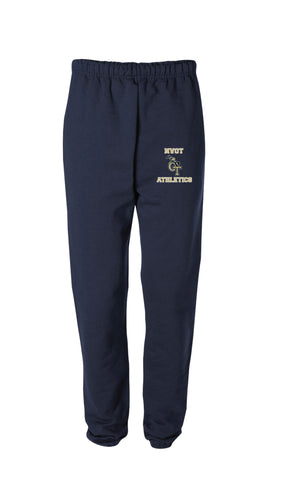 NVOT Athletics Cotton Sweatpants - Navy / Gray - 5KounT2018