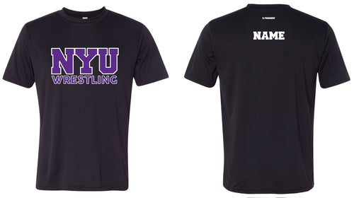 NYU Dryfit Performance Tee Black/Gray - 5KounT2018