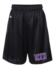 NYU Wrestling Russell Athletic  Tech Shorts - Black - 5KounT2018