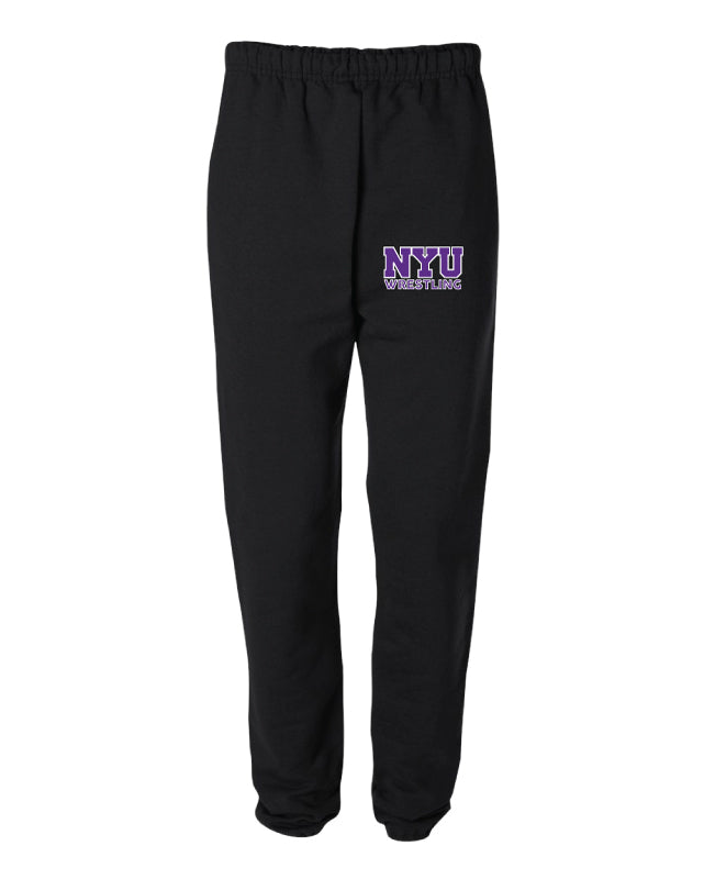 NYU Cotton Sweatpants - Black - 5KounT2018