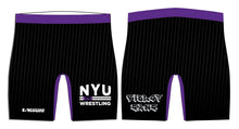 NYU Wrestling Sublimated Compression Shorts - Violet Gang Edition - 5KounT