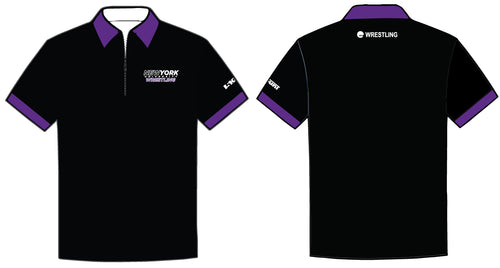 NYU Wrestling Sublimated Polo - 5KounT