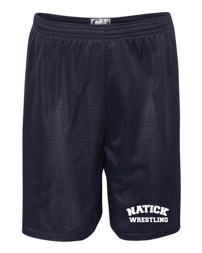 Natick High School Wrestling Tech Shorts - Navy - 5KounT