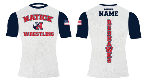 Natick High School Wrestling Sublimated Compression Shirt - 5KounT
