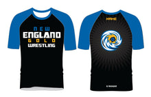 New England Gold Wrestling Sublimated Fight Shirt - 5KounT