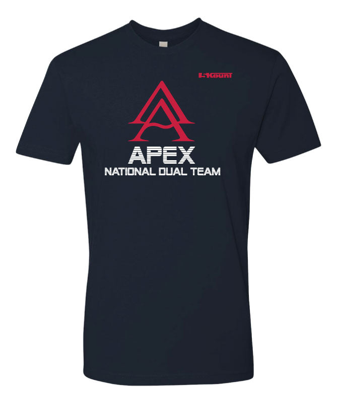 APEX National Team Cotton Tee - Navy - 5KounT