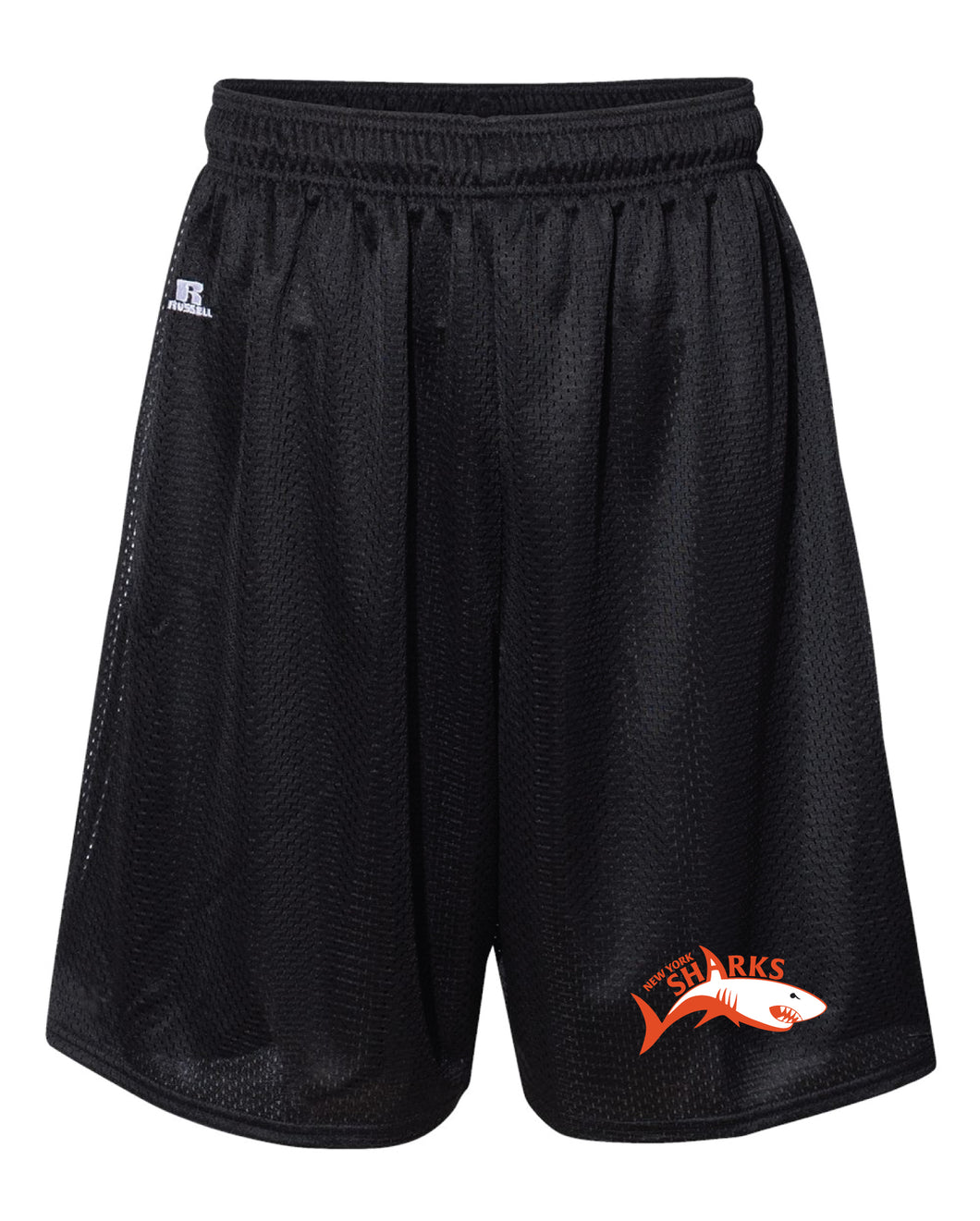 New York Sharks Russell Athletic  Tech Shorts - Black - 5KounT2018