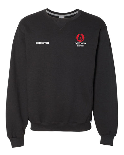 Nexcore Services Russell Athletic Cotton Crewneck Sweatshirt - Black - 5KounT2018