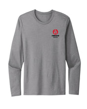 Nexcore Services Cotton Crew Long Sleeve Tee Tall - Gray - 5KounT2018