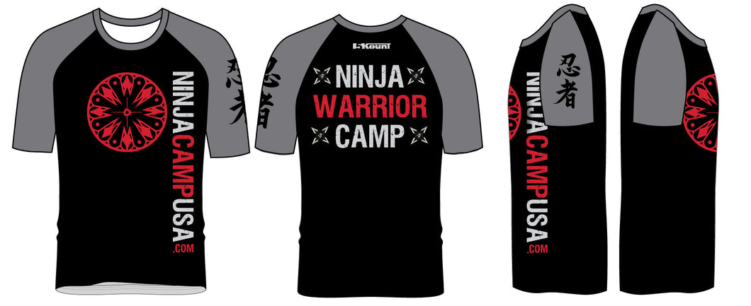 Ninja Camp 2017 Sublimated Fight Shirt - 5KounT