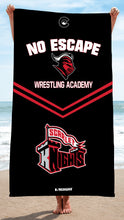 No Escape Wrestling Academy Sublimated Beach Towel - Red/Black - 5KounT2018