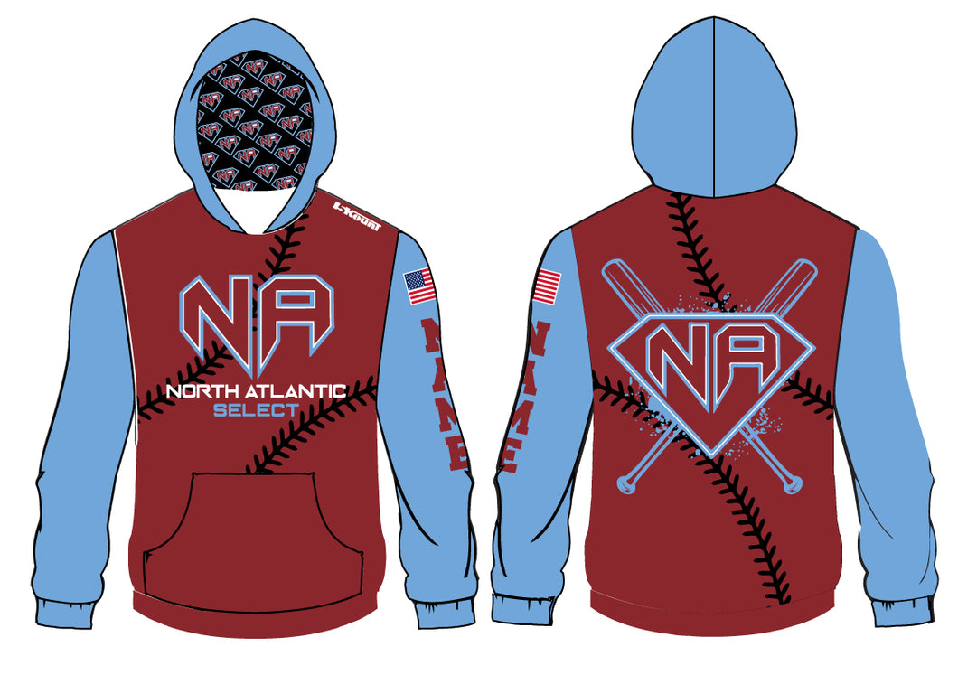 North Atlantic Select Baseball Sublimated Hoodie - 5KounT2018