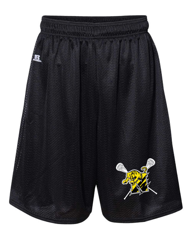 Northwestern Lax Russell Athletic  Tech Shorts - Black - 5KounT2018