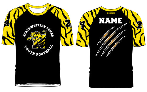 Northwestern Tigers Football Sublimated Game Shirt - 5KounT2018