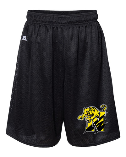 Northwestern Tigers Wrestling Russell Athletic Tech Shorts - Black - 5KounT2018