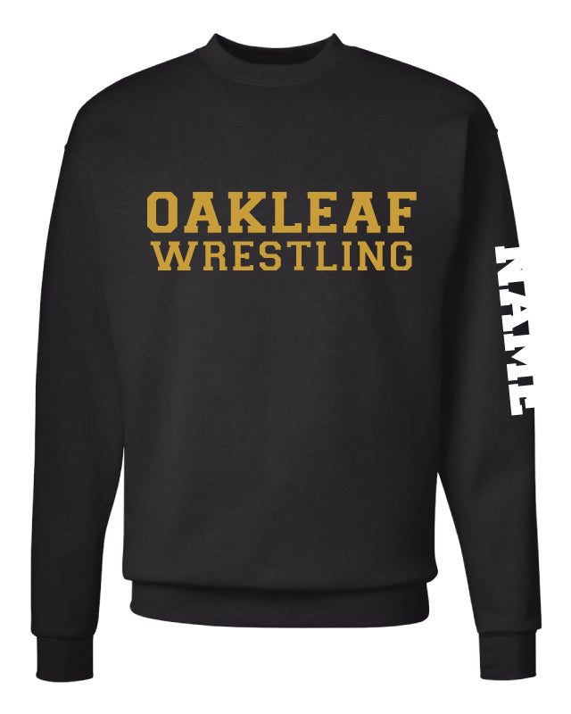 Oakleaf Knights HS Crewneck Sweatshirt - Black - 5KounT