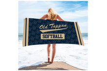 OT BASEBALL/SOFTBALL Sublimated Beach Towel