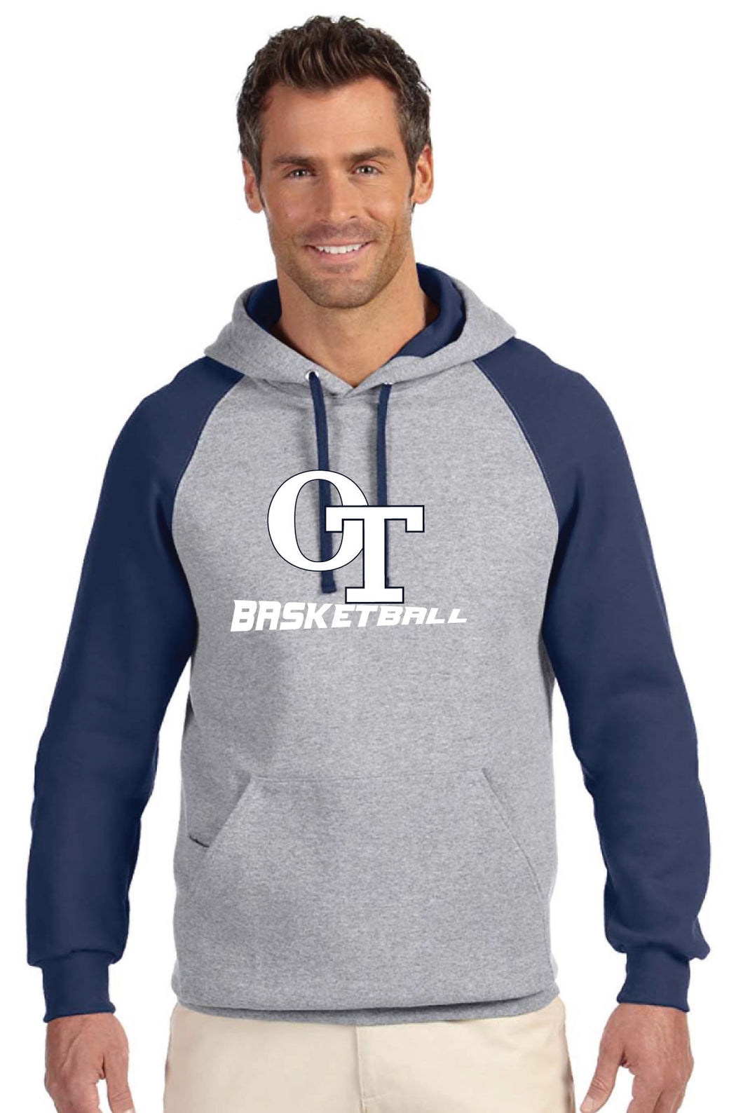 OT Basketball Adult Colorblock Hoodie - 5KounT