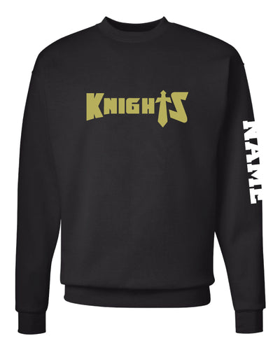 Oakleaf Knights Club Crewneck Sweatshirt - Black - 5KounT